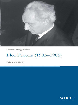 cover image of Flor Peeters (1903-1986)